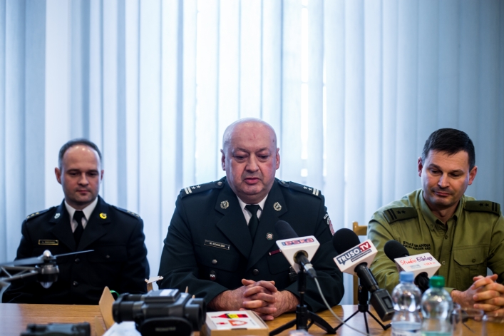  Dron, lornetki, kamery otrzymali mundurowi od prezydenta Elbląga (+zdjęcia) 