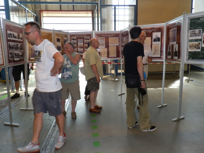   Tam 70 lat temu wybuchł wielki pożar. Teraz elblążanie obejrzeli wystawę