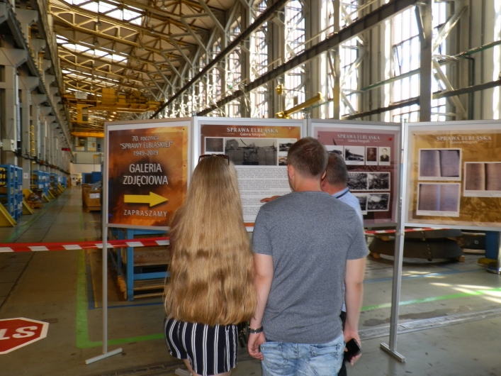   Tam 70 lat temu wybuchł wielki pożar. Teraz elblążanie obejrzeli wystawę