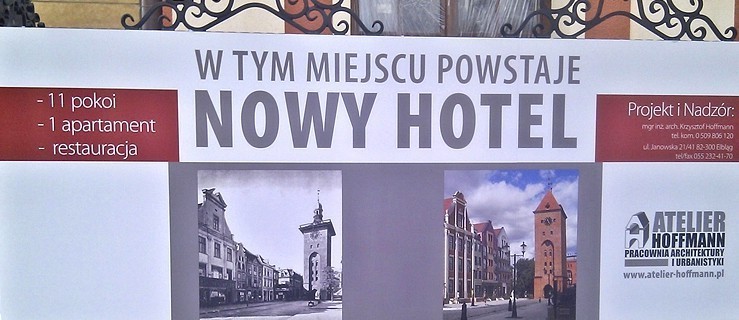 Końca nie widać. Powoli powstaje Hotel Butikowy 