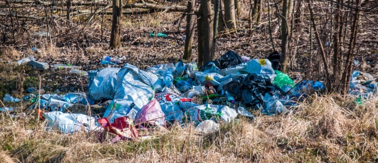 Alkohol i śmieci. Tak wygląda wjazd na Modrzewinę