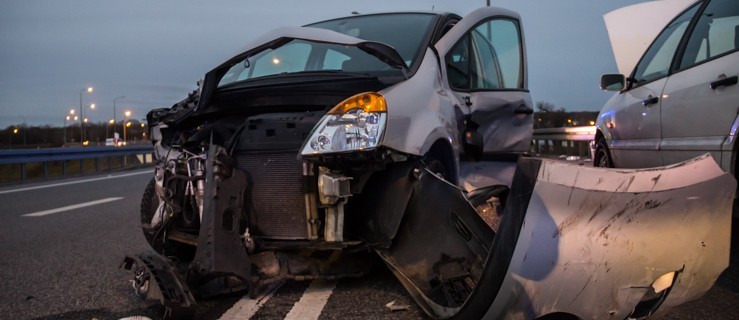 Mogło być groźnie. Wypadek 4 aut. Zobacz zdjęcia