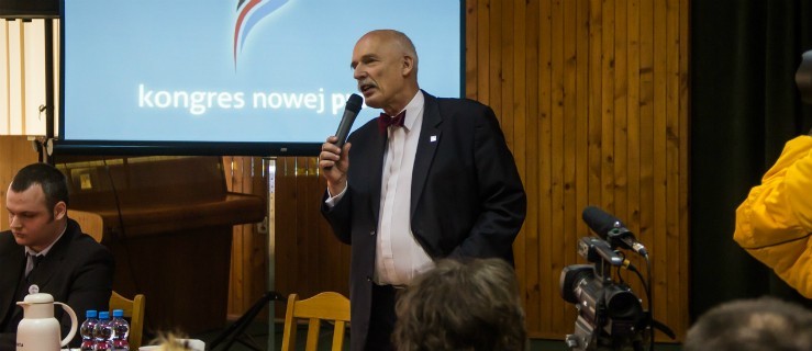 Dzieci powinny być agresywne? Janusz Korwin-Mikke w Elblągu (video)