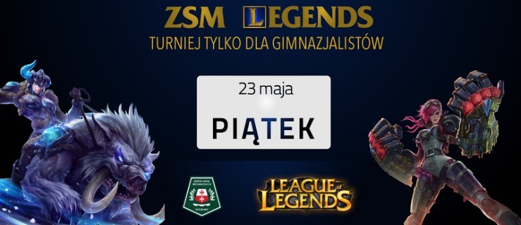 Kolejny turniej w Zespole Szkół Mechanicznych. Tym razem - League of Legends