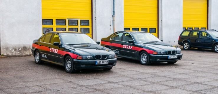 Elbląska Straż Pożarna jeszcze szybsza. BMW już w służbie