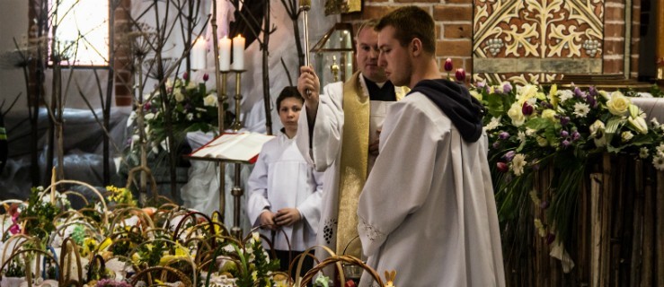 Elblążanie w kościołach święcili dziś pokarmy