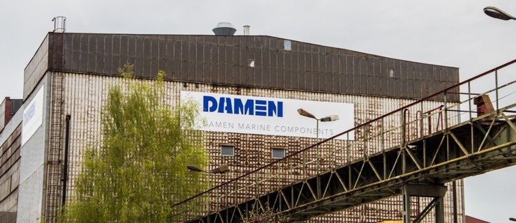 Nowa hala produkcyjna firmy  Damen Marine Components w Elblągu