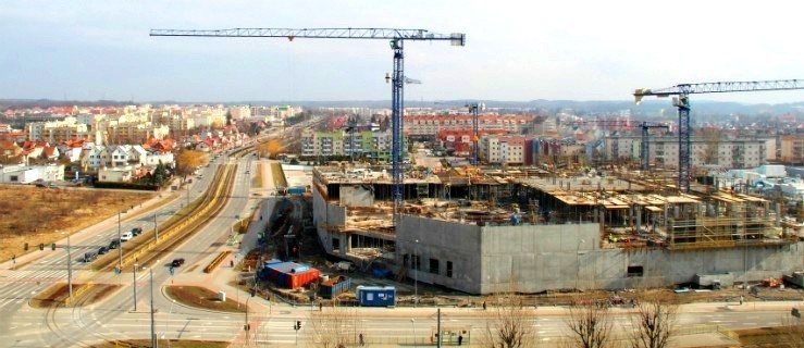 Trwa rozbudowa Ogrodów. Będą utrudnienia w ruchu na Dąbka