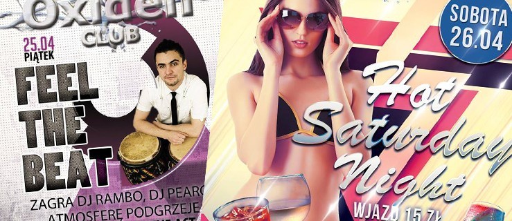 Dwie gorące imprezy w ten weekend w Club Oxiden! Zobacz rozpiskę