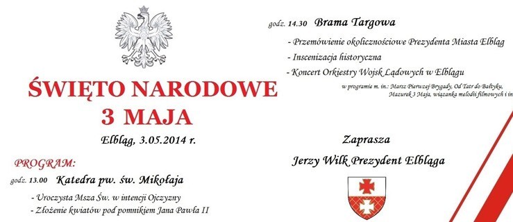 Obchody 3-go maja w Elblągu