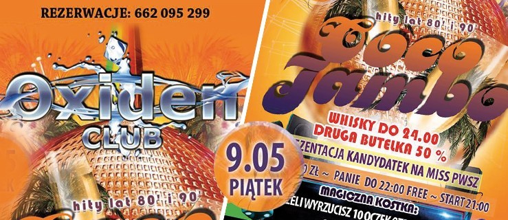 Coco Jambo w Club Oxiden! Prezentacja kandydatek na MISS oraz promocje na barze