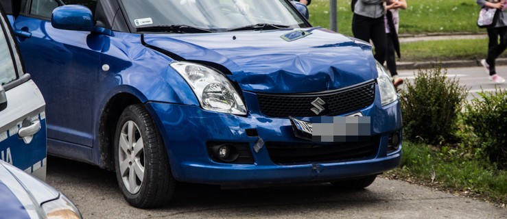 Kolizja na ulicy Sienkiewicza. Ucierpiało małe dziecko