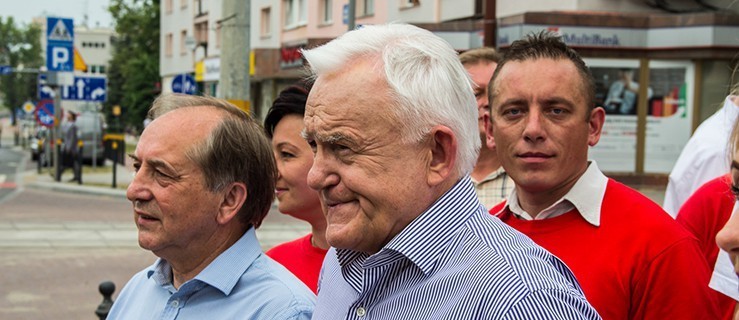 Leszek Miller na Warmii i Mazurach. Elbląg ominął