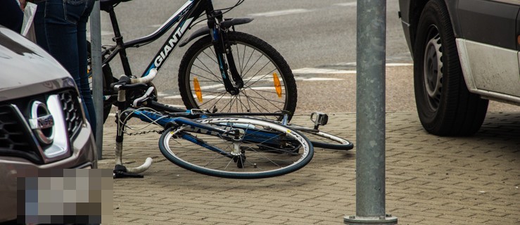 Potrącenie 10-letniego rowerzysty na Ogólnej