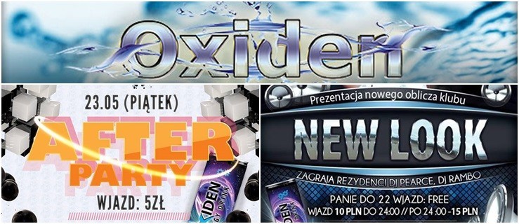 Gorący weekend w clubie Oxiden. Zobacz nowe oświetlenie i nowy Oxiden Drink!