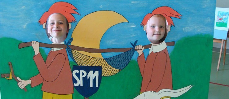 Przedszkolaki z Koziołkiem Matołkiem w SP 11