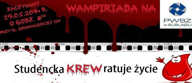 Studencka krew ratuje życie-Wampiriada 2014