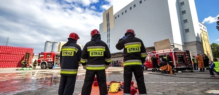 Wyciek amoniaku w browarze i akcja ratunkowa w szpitalu