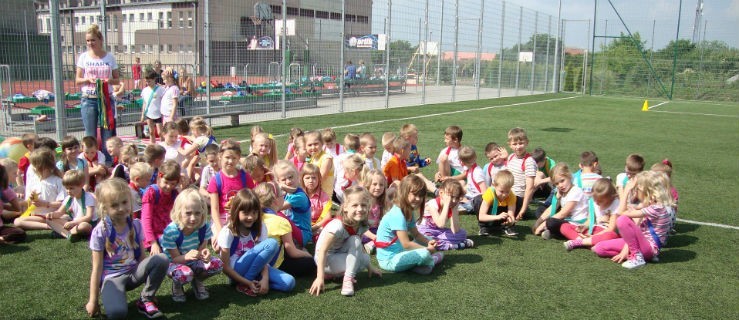 Zajęcia sportowe z przedszkolakami w Zespole Szkół nr 1