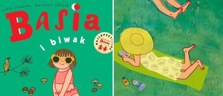 Basia wyjeżdża pod namiot