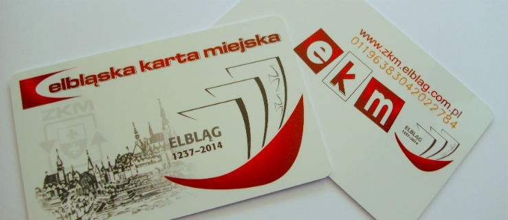Limitowana edycja Elbląskich Kart Miejskich na 777 - lecie Elbląga