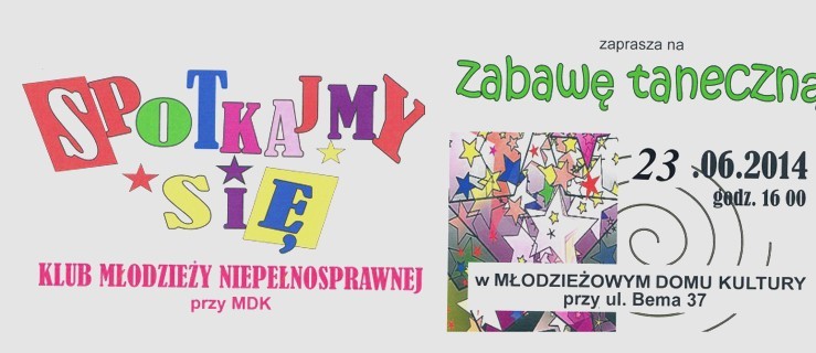 Zabawa taneczna w MDK