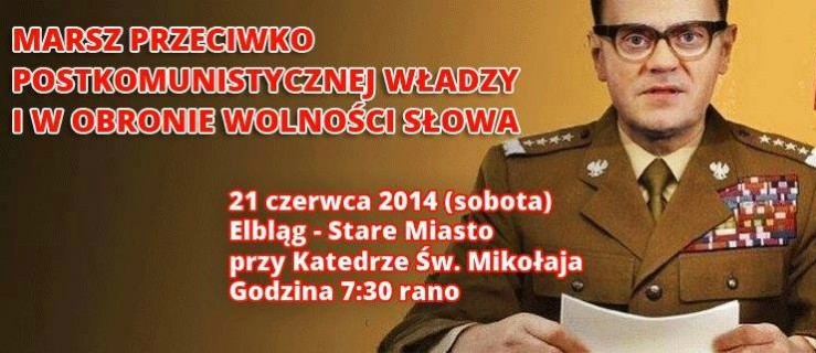 Marsz w obronie wolności słowa startuje już jutro