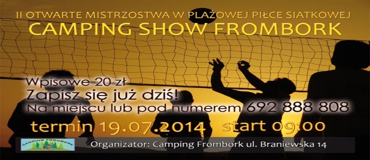 Frombork: Już w sobotę mistrzostwa w siatkówce plażowej