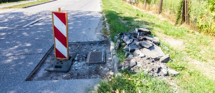 Dziura na Nowodworskiej, czyli ile można remontować nawierzchnię