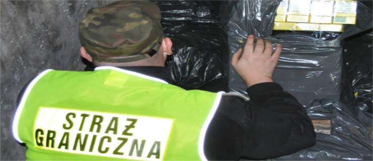 Braniewo: Rekordowy przemyt papierosów
