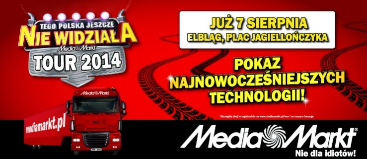 Media Markt odwiedzi Elbląg. Przyjedzie mobilny sklep