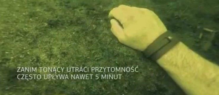 Wstrząsający film. Zobacz, jak tonie człowiek