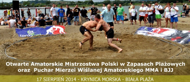 Nasz patronat: MMA, zapasy na... plaży. Zapraszamy!