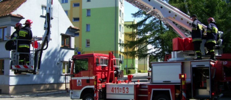 Kobiety zwabiły go na balkon. Nie mógł jednak zejść