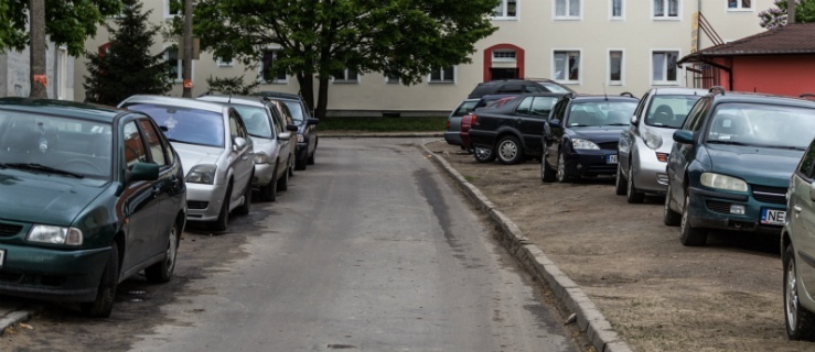 Elbląg samochodem płynący