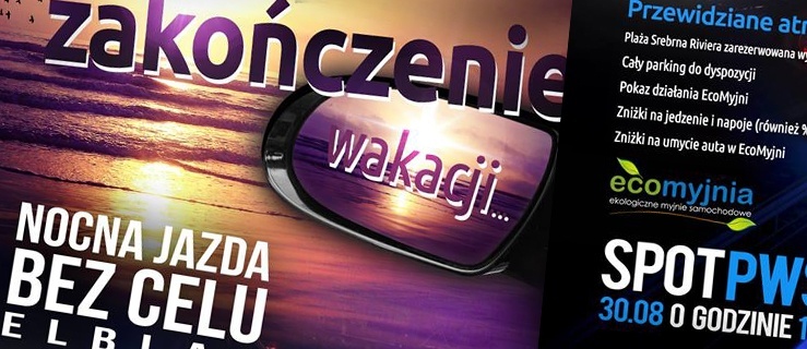 Zakończenie wakacji z Nocną Jazdą Elbląg. Zobacz przygotowane atrakcje