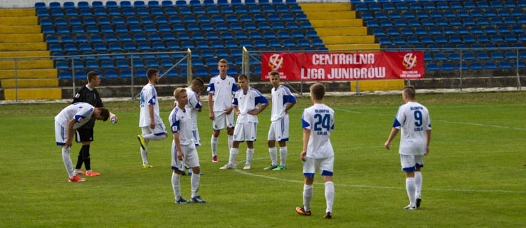 Juniorzy Olimpii przegrywają z Wisłą Puławy