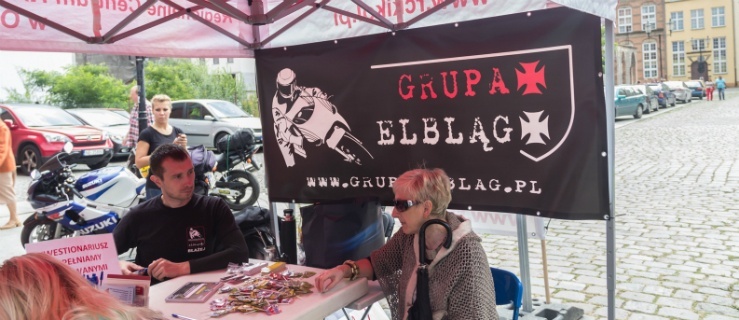 Motocykliści zachęcali do oddawania krwi