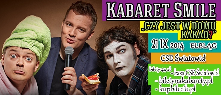 Wygraj 5 biletów na pokaz Kabaretu SMILE!