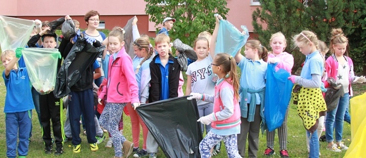 Sprzątanie świata w Zespole Szkół nr 1