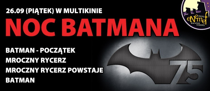 ENEMEF: Noc Batmana - wygraj 5 biletów!