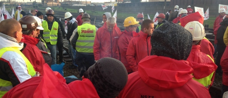 Wojewoda spotkał się z protestującymi górnikami. Rozmowy zawieszone 
