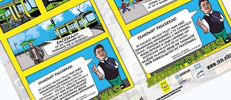 Jeździmy dla Was! – pierwsza taka kampania w elbląskiej komunikacji miejskiej