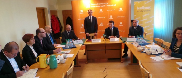 Prace na ekspresowej siódemce
