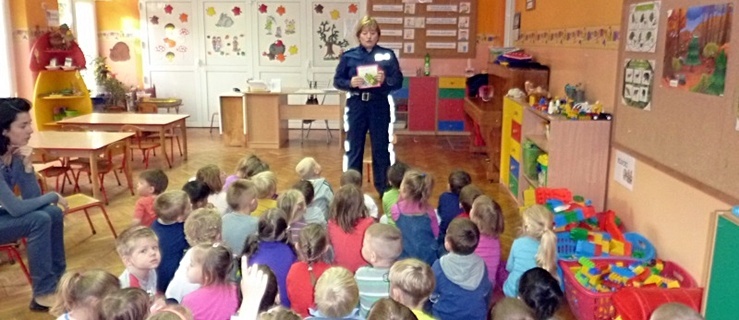Policjanci w Przedszkolu