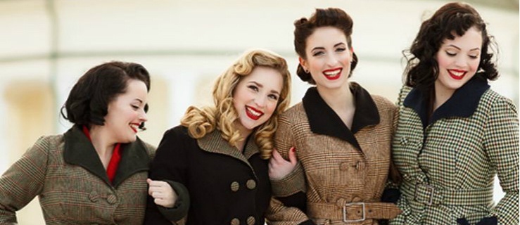 Moda vintage na pewno oddaje dużo kobiecego wdżięku.
