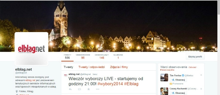 Wieczór wyborczy LIVE tylko w elblag.net