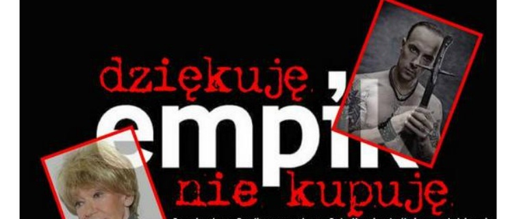 Katolicy oburzeni na EMPiK. Nie chcą reklamy z Nergalem