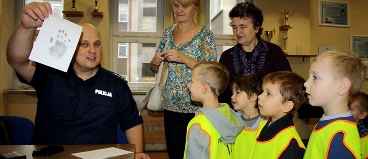 Mali goście w KMP w Elblągu