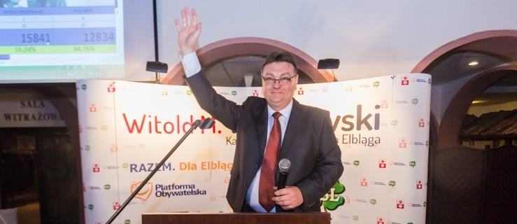 Elblążanie wybrali. Wróblewski nowym prezydentem miasta